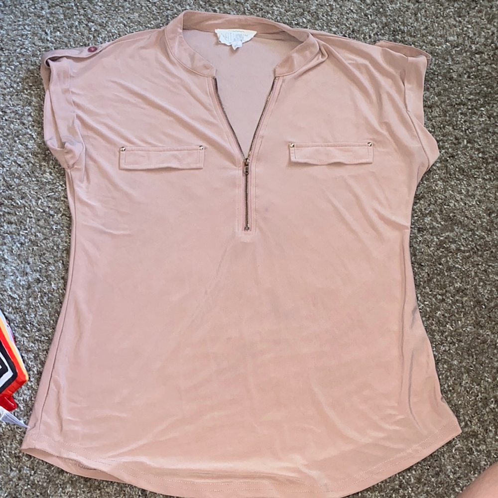 Zipper Blouse (Soft Material)